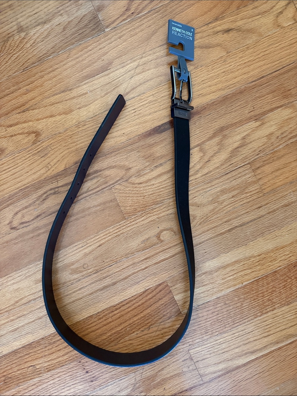Kenneth Cole Reaction Men's Black and brown reversible belt